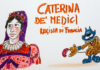 CATERINA DE’ MEDICI, nel Doodle del Cittadino. Regina straniera al Governo di Francia. I quattro Re