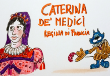 CATERINA DE’ MEDICI, nel Doodle del Cittadino. Regina straniera al Governo di Francia. I quattro Re