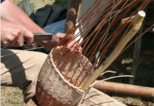 Workshop cesteria alla Fondazione POMA Liberatutti