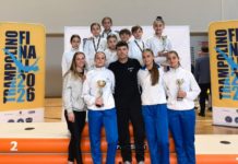 ORO, ARGENTO E BRONZO. Il Giobri fa l’en plein ai nazionali di trampolino elastico