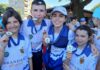 EMMA, RACHELE, SIMONE E OLIMPIA. Giovani arcieri pesciatini qualificati alle nazionali
