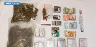 ARRESTATO 24ENNE. Sequestrati quasi 8 kg di droga