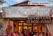Apericena di inizio estate al caffè Il Melograno