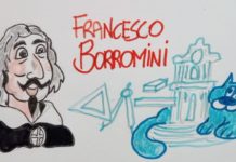 STRAORDINARIA ILLUSIONE OTTICA… . Il Borromini del Doodle del Cittadino