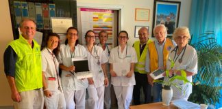 LIONS CLUB PESCIA: due nuovi dispositivi hi-tech per l’ospedale