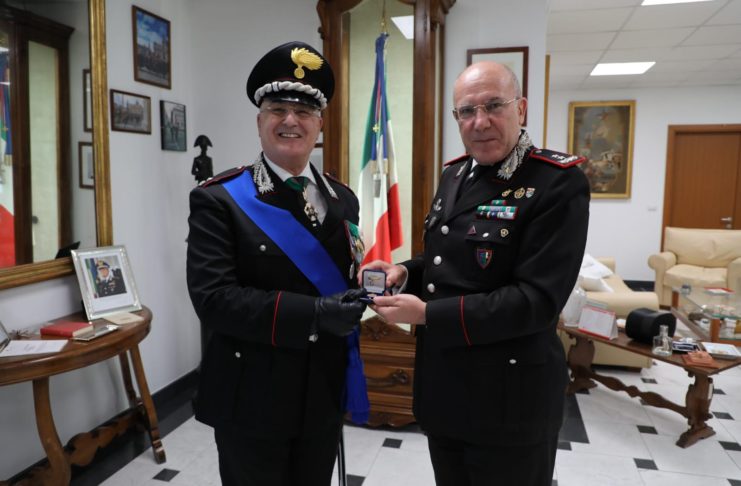 ARMA DEI CARABINIERI. Va in pensione il Maggiore Massimi