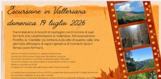 ESCURSIONE IN VALLERIANA con Romina Biagi. Domenica 19 luglio