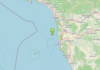 TERREMOTO IN MARE TRA VIAREGGIO e Livorno, avvertito fino a Pescia