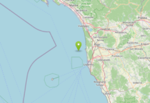 TERREMOTO IN MARE TRA VIAREGGIO e Livorno, avvertito fino a Pescia