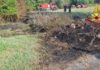 INCENDIO IN MANEGGIO. Vigili del Fuoco di Pescia salvano gli animali