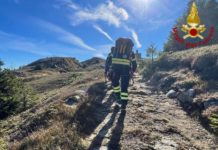 TRAGEDIA A PIAN DEGLI ONTANI. Malore fatale sul sentiero per un 87enne