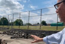 CROLLO ALLO STADIO. Chiesto lo stato di calamità per i danni del maltempo